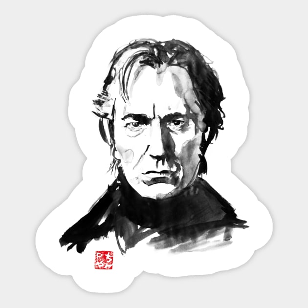 alan rickman Sticker by pechane